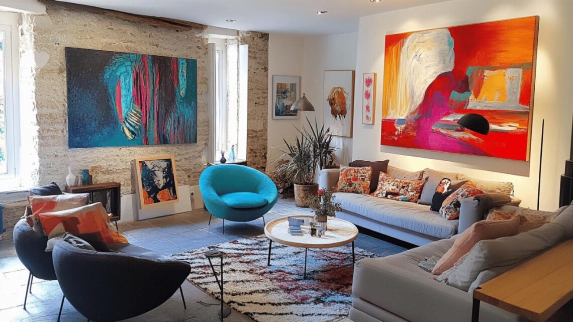 Comment faire appel à un artiste peintre à Brest et transformer votre intérieur avec des œuvres uniques